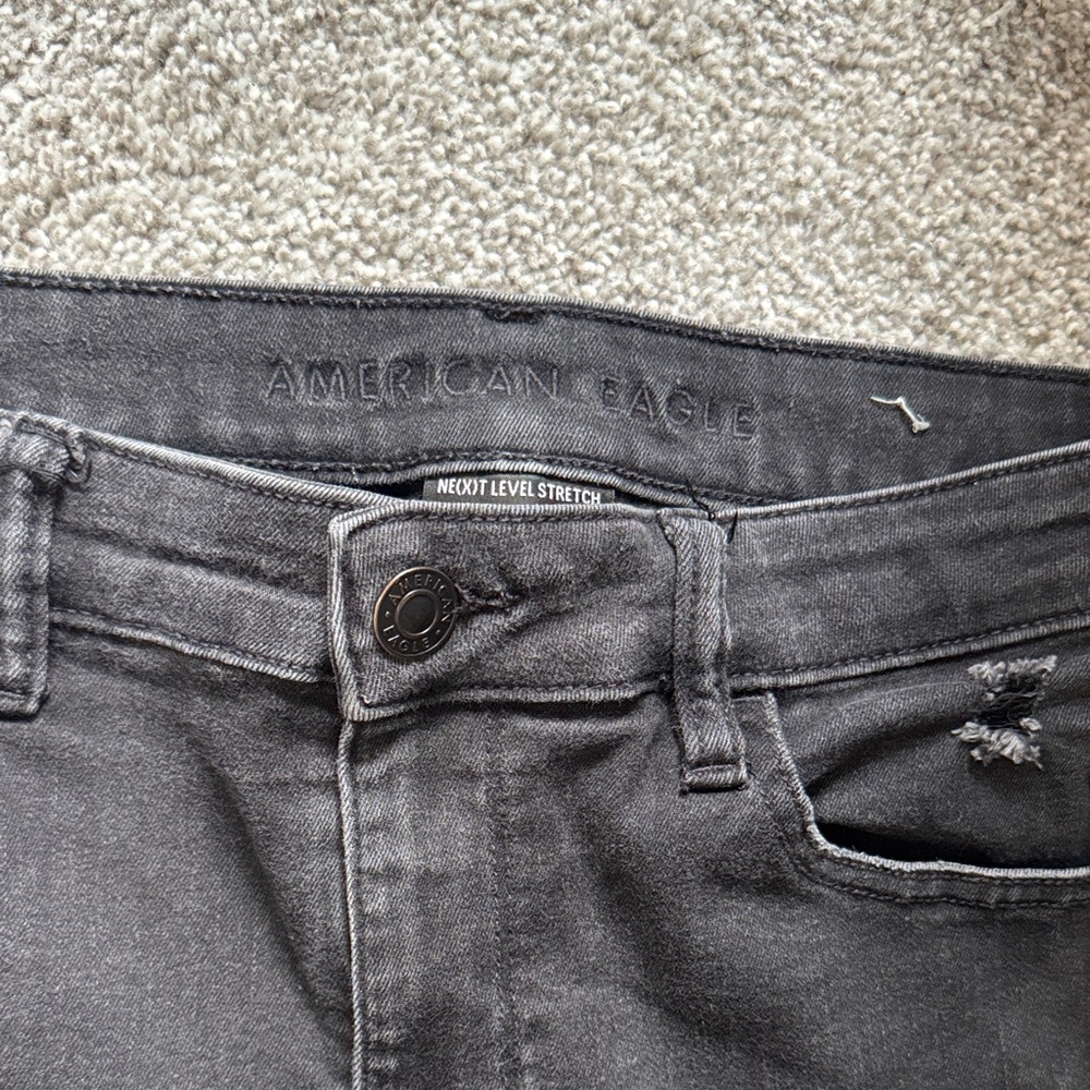 American Eagle black jeans size 14